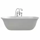Alt Tag Template: Buy BC Designs Omnia Cian Solid Surface Freestanding Bath 1615mm x 760mm, Polished White by BC Designs for only £2,560.66 in Shop By Brand, Baths, BC Designs, Free Standing Baths, BC Designs Baths, Modern Freestanding Baths, Bc Designs Freestanding Baths at Main Website Store, Main Website. Shop Now