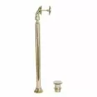 Alt Tag Template: Buy BC Designs Floor Mounted Push Down Freestanding Bath Waste, Brushed Gold Finish by BC Designs for only £239.34 in Taps & Wastes, Shop By Brand, Bath Accessories, Wastes, BC Designs, Bath Wastes, Bath Wastes, BC Designs Wastes & Accessories at Main Website Store, Main Website. Shop Now