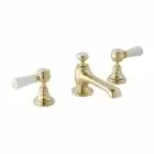 Alt Tag Template: Buy BC Designs Victrion Brushed Gold Lever 3 Hole Traditional Brass Basin Mixer Tap by BC Designs for only £320.00 in Taps & Wastes, Shop By Brand, Basin Taps, BC Designs, BC Designs Taps, Basin Mixers Taps at Main Website Store, Main Website. Shop Now
