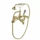 Alt Tag Template: Buy BC Designs Victrion Crosshead Brass Wall Mounted Bath Shower Mixer Tap, Gold Finish by BC Designs for only £561.34 in Taps & Wastes, Shop By Brand, Bath Taps, BC Designs, BC Designs Taps, Wall Mounted Bath Taps, Bath Shower Mixers at Main Website Store, Main Website. Shop Now