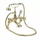 Alt Tag Template: Buy BC Designs Victrion Crosshead Brass Deck Mounted Bath Shower Mixer Tap, Gold Finish by BC Designs for only £561.34 in Taps & Wastes, Shop By Brand, Bath Taps, BC Designs, BC Designs Taps, Bath Shower Mixers at Main Website Store, Main Website. Shop Now
