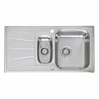 Alt Tag Template: Buy Reginox DIPLOMAT 1.5 Bowl and Stainless Steel Kitchen Sink with Tap Holes, 0.8 Gauge by Reginox for only £203.65 in Kitchen Sinks, Stainless Steel Kitchen Sinks, Reginox Stainless Steel Kitchen Sinks at Main Website Store, Main Website. Shop Now