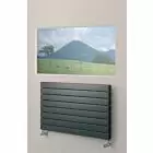 Alt Tag Template: Buy MaxtherM Newport Steel Silver Horizontal Designer Radiator by Maxtherm for only £251.38 in View All Radiators, SALE, MaxtherM, Maxtherm Designer Radiators, Silver Horizontal Designer Radiators at Main Website Store, Main Website. Shop Now