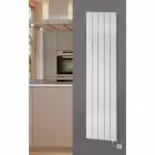 Alt Tag Template: Buy MaxtherM Newport Steel Silver Vertical Designer Radiator 1800mm H x 370mm W Single Panel Electric Only by Maxtherm for only £594.15 in MaxtherM, Maxtherm Designer Radiators at Main Website Store, Main Website. Shop Now