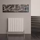Alt Tag Template: Buy Carisa Monza Aluminium Horizontal Designer Radiator 600mm x 660mm Single Panel - Textured White by Carisa for only £300.39 in Radiators, Aluminium Radiators, View All Radiators, Carisa Designer Radiators, Designer Radiators, Carisa Radiators, Horizontal Designer Radiators, 3000 to 3500 BTUs Radiators, White Horizontal Designer Radiators at Main Website Store, Main Website. Shop Now