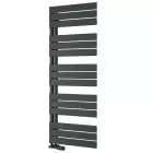 Alt Tag Template: Buy Reina Pettino Steel Anthracite Straight Heated Towel Rail 1424mm H x 550mm W, Electric Only - Standard by Reina for only £315.52 in Towel Rails, Reina, Designer Heated Towel Rails, Anthracite Designer Heated Towel Rails at Main Website Store, Main Website. Shop Now
