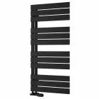 Alt Tag Template: Buy Reina Pettino Steel Black Straight Heated Towel Rail 1124mm H x 550mm W, Dual Fuel - Thermostatic by Reina for only £335.76 in Towel Rails, Dual Fuel Towel Rails, Reina, Designer Heated Towel Rails, Dual Fuel Thermostatic Towel Rails, Black Designer Heated Towel Rails, Reina Heated Towel Rails at Main Website Store, Main Website. Shop Now