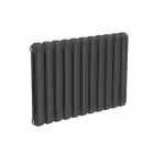 Alt Tag Template: Buy Reina Coneva Steel Anthracite Horizontal Designer Radiator 550mm H x 790mm W Electric Only - Standard by Reina for only £299.46 in Reina Designer Radiators, Electric Standard Radiators Horizontal at Main Website Store, Main Website. Shop Now