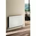Alt Tag Template: Buy Reina Flat Steel White Horizontal Designer Radiator 600mm x 1254mm Double Panel Electric Only - Thermostatic by Reina for only £474.98 in Reina Designer Radiators, Electric Thermostatic Horizontal Radiators at Main Website Store, Main Website. Shop Now