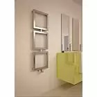 Alt Tag Template: Buy Carisa Ruma Brushed Stainless Steel Designer Heated Towel Rail by Carisa for only £379.08 in SALE, Feature Radiators, Carisa Designer Radiators, Carisa Towel Rails, Stainless Steel Designer Heated Towel Rails at Main Website Store, Main Website. Shop Now