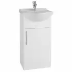 Alt Tag Template: Buy Kartell 450mm Ceramic Gloss Finish Single Tap Hole Basin with Vanity Unit by Kartell for only £161.69 in Suites, Furniture, Toilets and Basin Suites, Bathroom Vanity Units, Kartell UK, Basins, Bathroom Accessories, Kartell UK Bathrooms, Modern Vanity Units, Kartell UK - Toilets, Kartell UK Baths at Main Website Store, Main Website. Shop Now