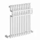 Alt Tag Template: Buy Reina Sori Steel White Square Tubes Designer Radiator 650mm H x 500mm W, Electric Only - Standard by Reina for only £315.52 in Radiators, Electric Radiators, Reina, Electric Standard Radiators, Reina Designer Radiators, Electric Standard Radiators Vertical at Main Website Store, Main Website. Shop Now