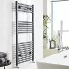 Alt Tag Template: Buy Kartell STR616A 22mm Straight Vertical Towel Rail 1600mm x 600mm, Anthracite by Kartell for only £152.00 in Towel Rails, Kartell UK, Heated Towel Rails Ladder Style, Electric Heated Towel Rails, Kartell UK Bathrooms, Electric Standard Ladder Towel Rails, Kartell UK Towel Rails, Anthracite Ladder Heated Towel Rails, Straight Anthracite Heated Towel Rails at Main Website Store, Main Website. Shop Now