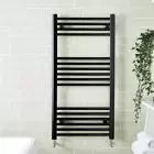 Alt Tag Template: Buy Kartell K-Rail 22mm W Steel Straight Black Plated Heated Towel Rail 1000mm H x 500mm W by Kartell for only £104.16 in Autumn Sale, Towel Rails, Kartell UK, Heated Towel Rails Ladder Style, Black Ladder Heated Towel Rails, Kartell UK Towel Rails, Black Straight Heated Towel Rails at Main Website Store, Main Website. Shop Now
