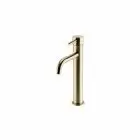 Alt Tag Template: Buy Kartell TAP143OT K-Vit Brassware Ottone Hi-Rise Mono Basin Mixer, Brushed Brass by Kartell for only £108.86 in Taps & Wastes, Suites, Bathroom Accessories, Kartell UK, Basin Taps, Kartell UK Bathrooms, Basin Mixers Taps, Kartell UK Baths, Kartell UK - Toilets at Main Website Store, Main Website. Shop Now