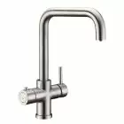 Alt Tag Template: Buy Reginox Tribezi 3IN1 Durable Boiling Water Kitchen Mixer Tap, Brushed Nickel by Reginox for only £508.94 in Shop By Brand, Kitchen, Kitchen Taps, Reginox, Instant boiling water tap, Reginox Kitchen Taps at Main Website Store, Main Website. Shop Now
