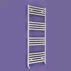 Alt Tag Template: Buy Carisa Fame White Aluminium Designer Heated Towel Rail 700mm H x 500mm W Dual Fuel - Standard by Carisa for only £318.45 in at Main Website Store, Main Website. Shop Now